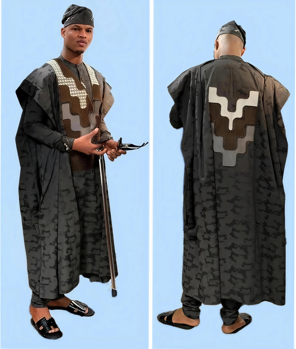 Grand Boubou africain pour Homme