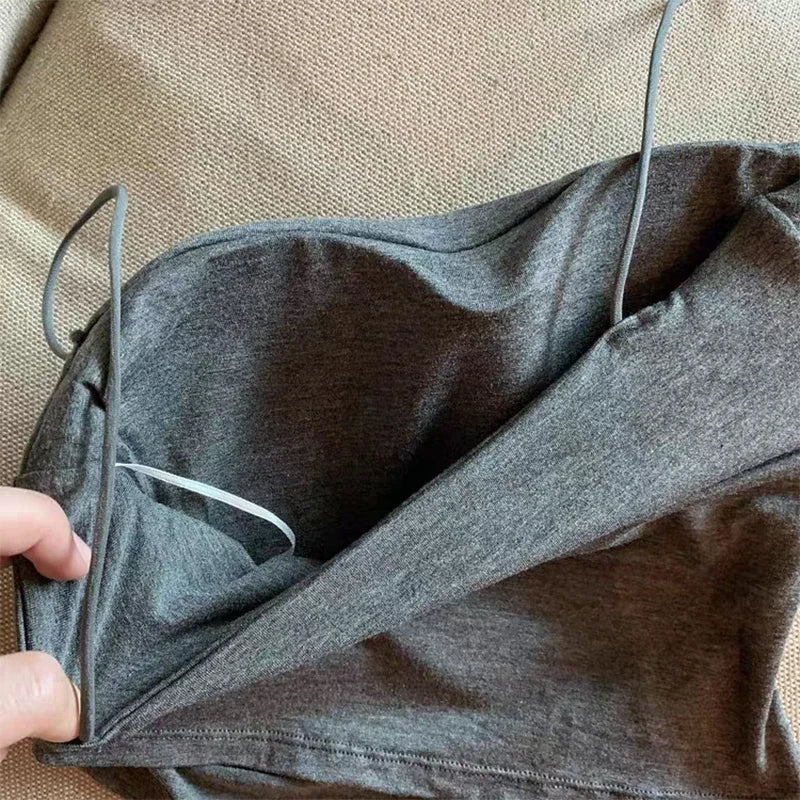Débardeur - camisole avec coussinets de poitrine