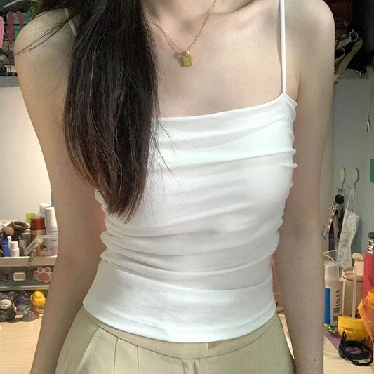 Débardeur - camisole avec coussinets de poitrine