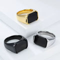 Bague premium en acier inoxydable