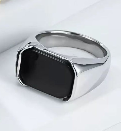 Bague premium en acier inoxydable