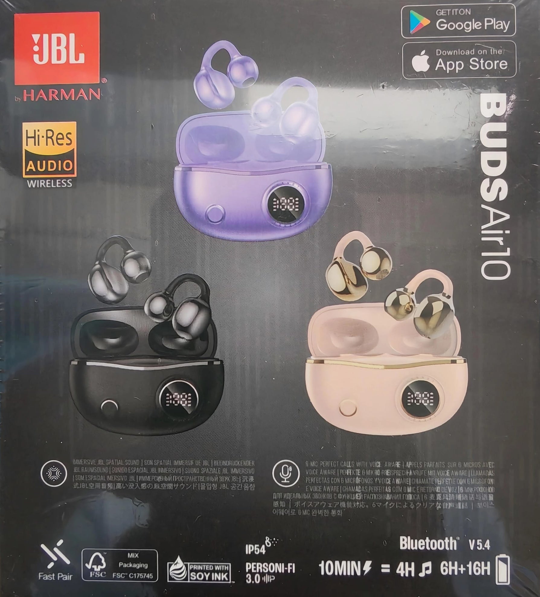 Écouteurs JBL Buds Air10