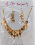 Collier oriental + boucles d'oreilles