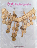 Collier oriental + boucles d'oreilles