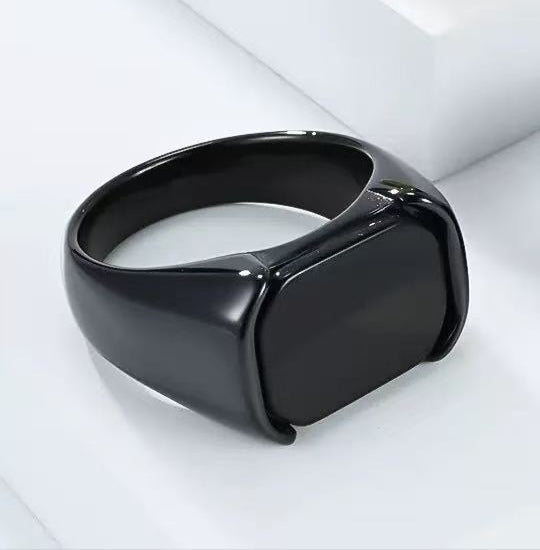 Bague premium en acier inoxydable