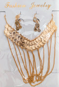 Collier oriental + boucles d'oreilles